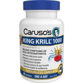 Caruso's Natural Health King Krill 1000mg 60 Capsules